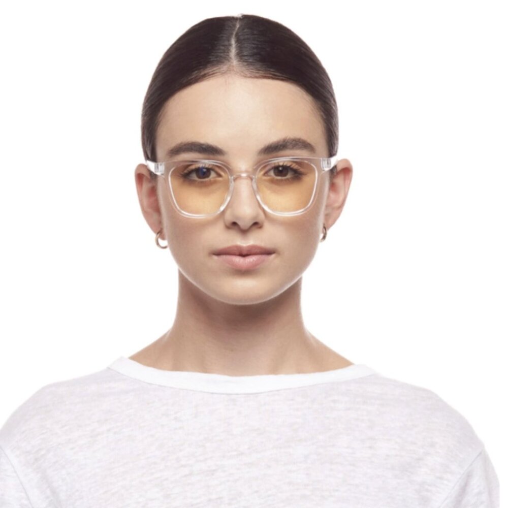 NWT THE BOOK CLUB EYEWEAR CLear Square Blue Light Glasses
